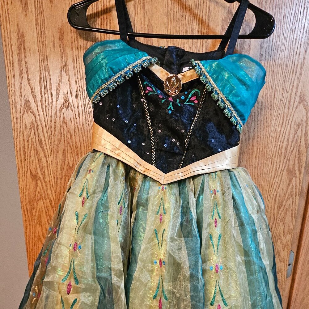 DISNEY FROZEN ANNA DRESS SIZE 7/8